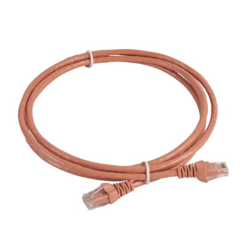 Корда C5e U/UTP 2.0 m PVC, оранжева - Legrand Linkeo 632732