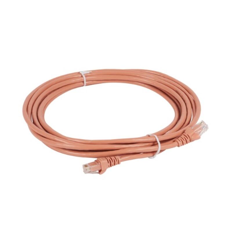 Корда C5e U/UTP 5.0 m PVC, оранжева - Legrand Linkeo 632734