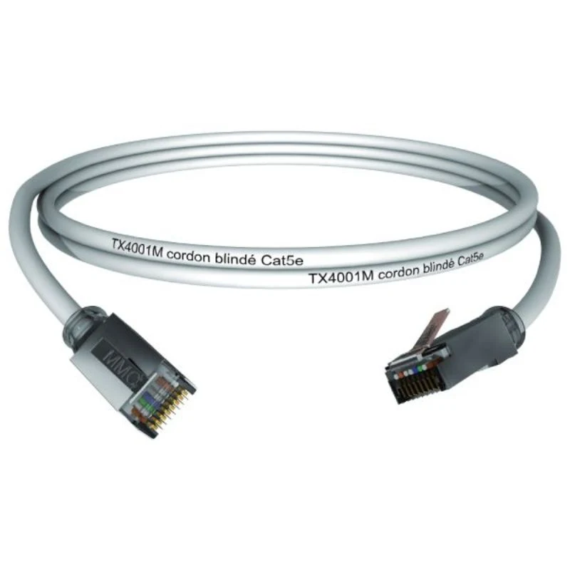 Корда C5e F/UTP 2.0 m PVC, сива - MMC CORD5EFxM MCORD5EF2M