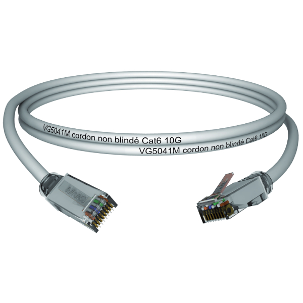 Корда C6 U/UTP 2.0 m PVC, синя - MMC VG50xM MVG5042BM