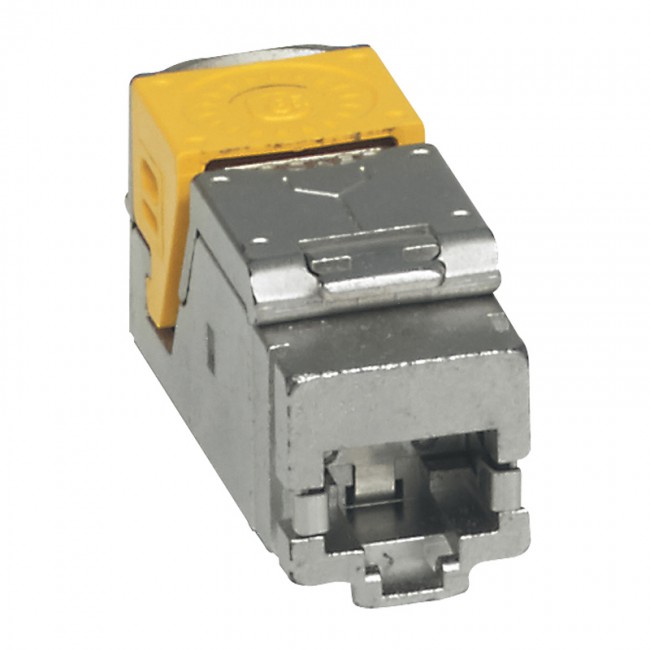 Конектор C6A STP 1ХRJ45 (к-т 6 бр.) - Legrand LCS 33775