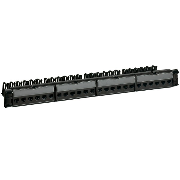 Панел 19" 1U C6 FTP 24XRJ45 , зареден - Legrand LCS 33761