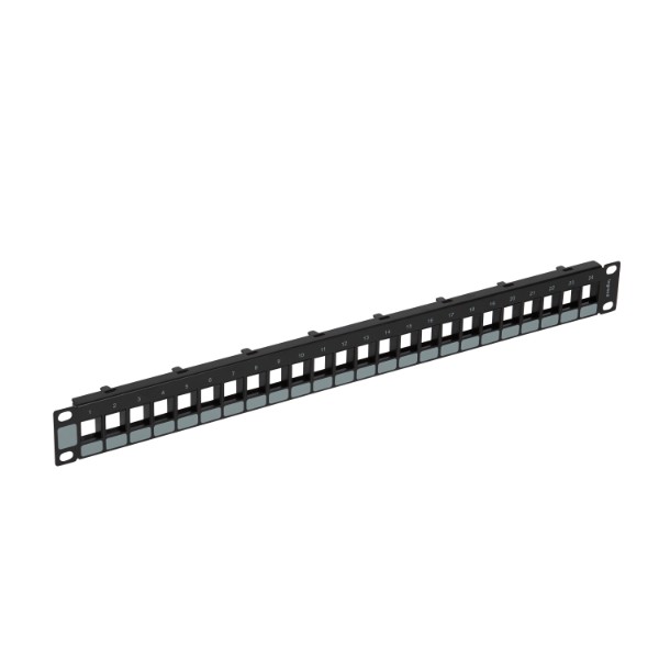 Панел 19" 1U 24XRJ45, празен - Legrand Linkeo 632790