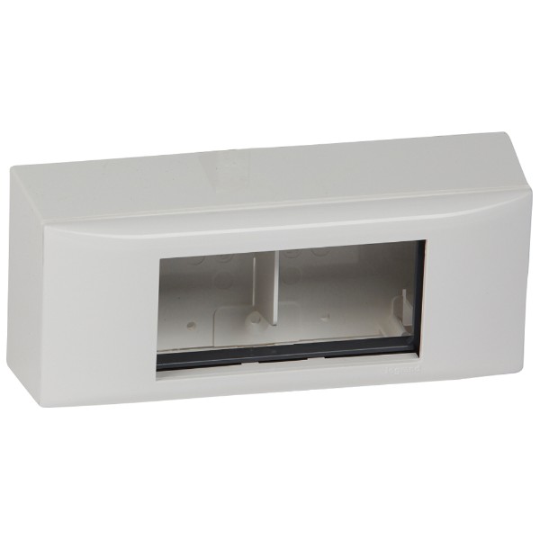Моноблок за открит монтаж 4М Бял - Legrand Mosaic 45 31613