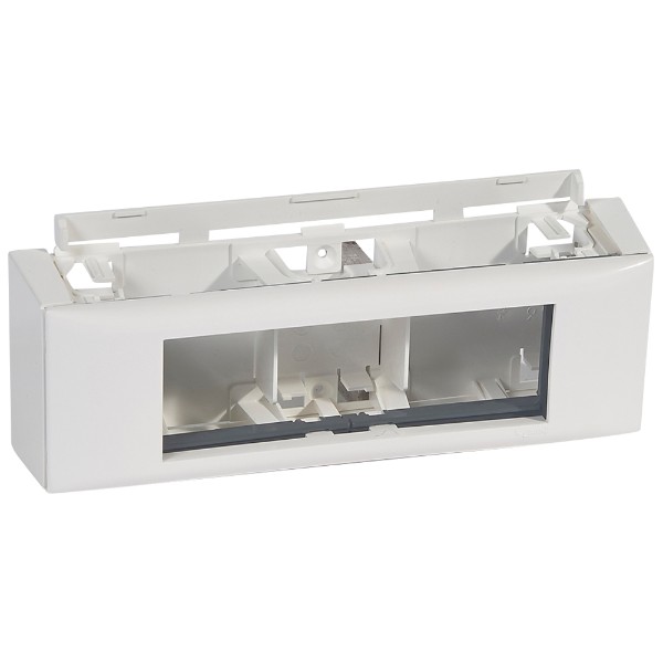Моноблок за открит монтаж 6М Бял - Legrand Mosaic 45 31614
