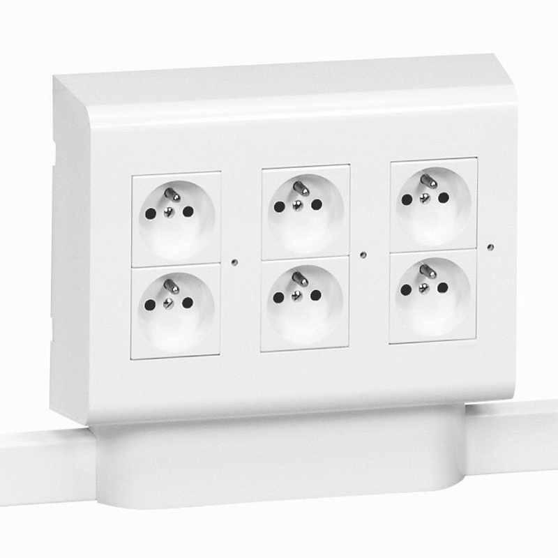 Моноблок за открит монтаж 3х4М Бял - Legrand Mosaic 45 31622