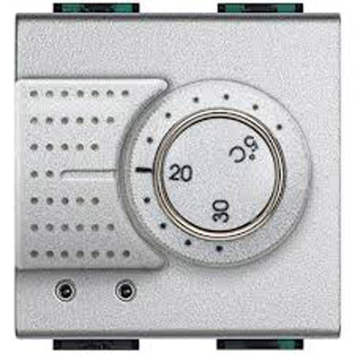 Термостат 2М Алуминий - bticino Livinglight NT4441