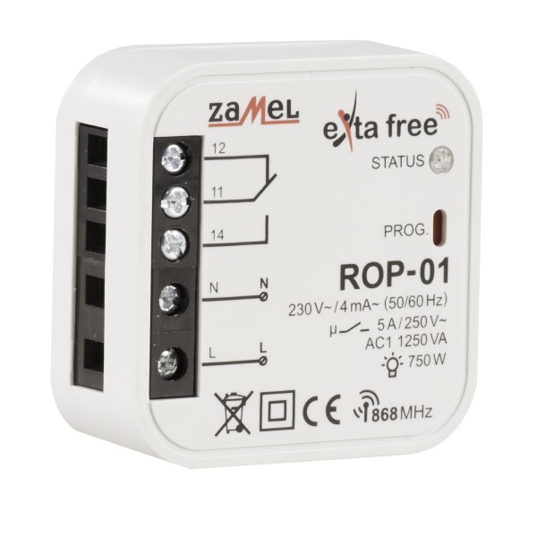 Приемник 1 канал радио осветление - Zamel ROP-01 ZAEXF10000047