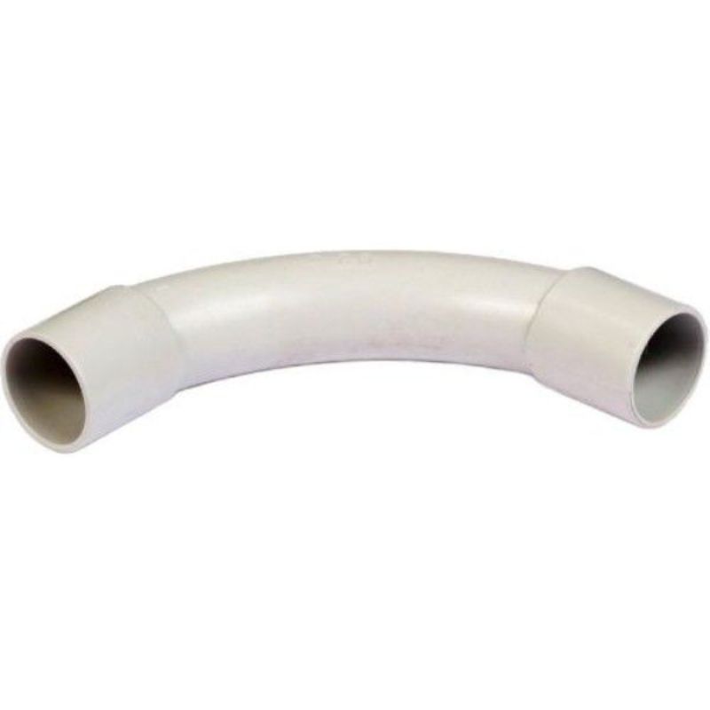 Дъга 90° Ф25 HFFR сива - Courbi Accessories CR39-20022-025