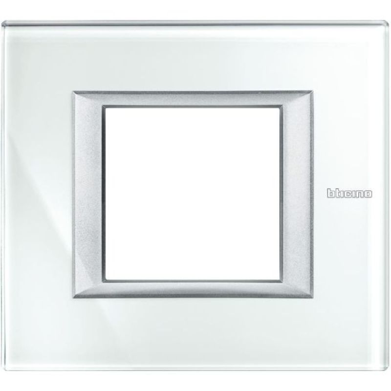 Рамка 2М Rectangular Whice (VSW) - bticino Axolute HA4802VSW