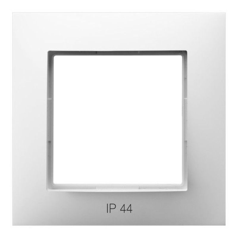 Рамка 1х IP44 Бял - OSPEL Aria RH-1U/00