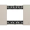 Frame 3M Cream Italian Standard - bticino Living Now KA4803KM