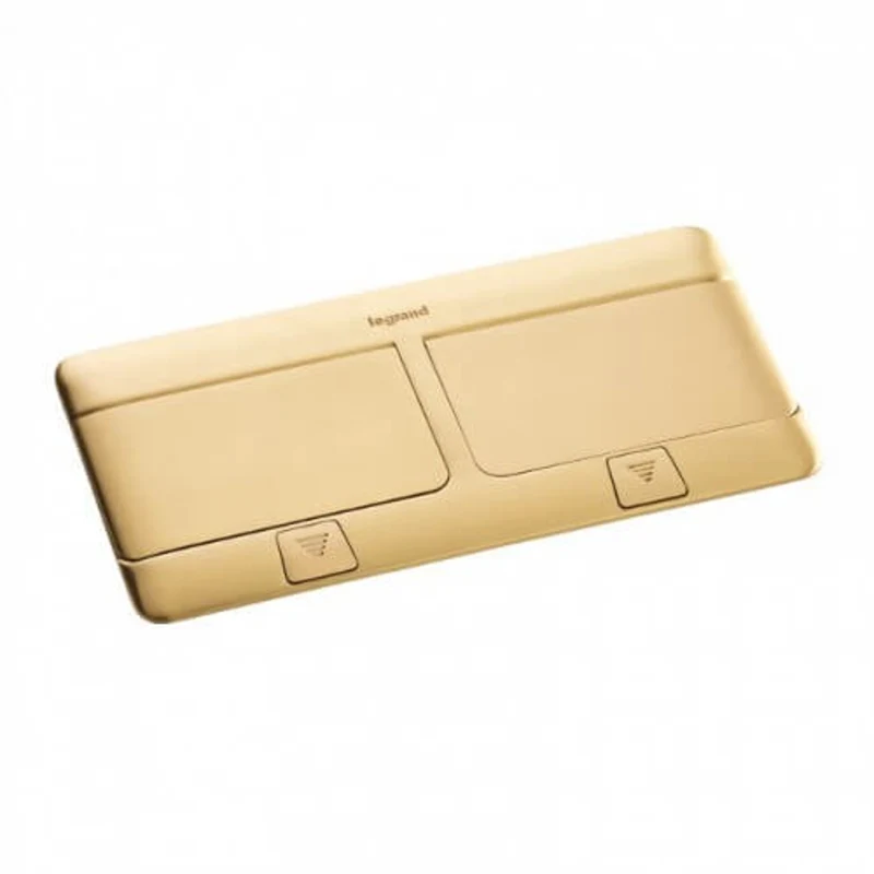 Pop-up кутия празна 2х4М месинг - Legrand Pop-up boxes 54018