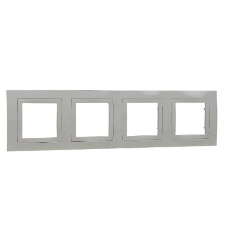 Рамка 4x  Слонова кост - SCHNEIDER ELECTRIC Unica Basic MGU2.008.25