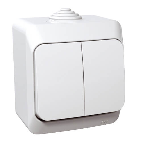 Сериен ключ IP44 Бял - SCHNEIDER ELECTRIC Cedar Plus WDE000550