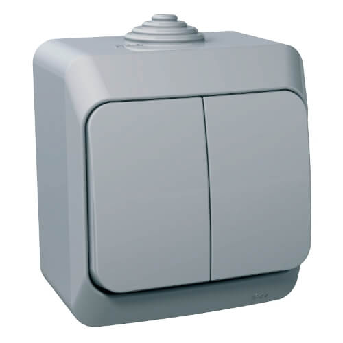 Сериен ключ IP44 Сив - SCHNEIDER ELECTRIC Cedar Plus WDE000650