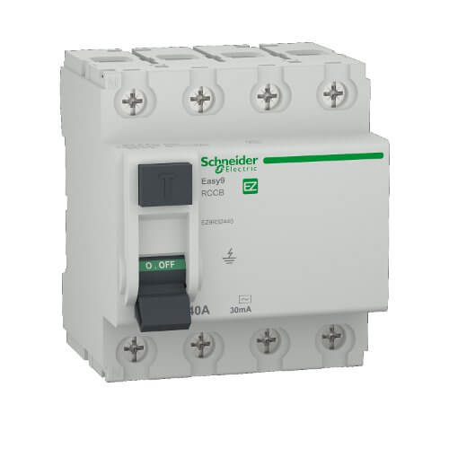ДТЗ  4P 40A 30 mA тип АС - SCHNEIDER ELECTRIC Easy 9 EZ9R32440
