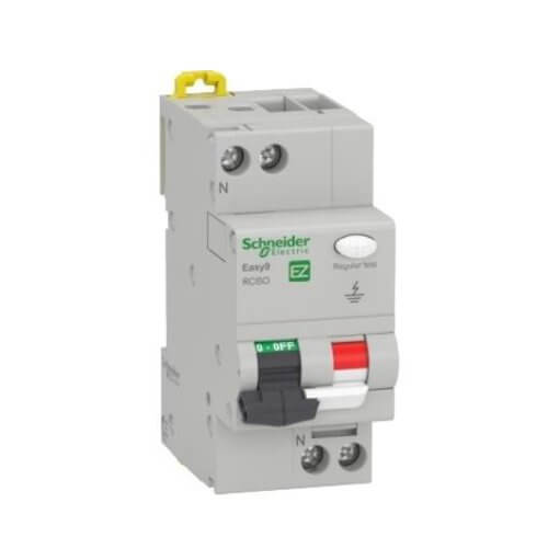 ДТЗ  1P + N 16А крива С 6kА 30 mA тип АС - SCHNEIDER ELECTRIC Easy 9 EZ9D35616