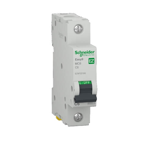 МАП  1P 6A крива С 6kA - SCHNEIDER ELECTRIC Easy 9 EZ9F35106