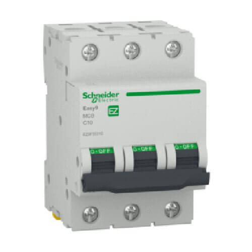 МАП  3P 10A крива С 6kA - SCHNEIDER ELECTRIC Easy 9 EZ9F35310