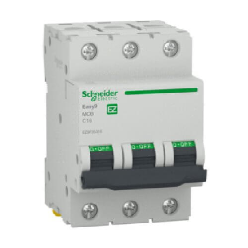 МАП  3P 16A крива С 6kA - SCHNEIDER ELECTRIC Easy 9 EZ9F35316