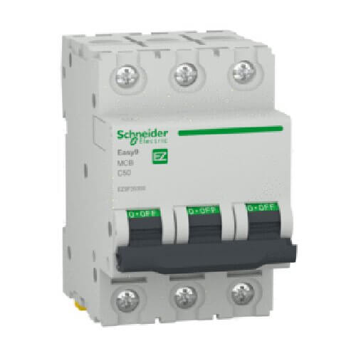 МАП  3P 50A крива С 6kA - SCHNEIDER ELECTRIC Easy 9 EZ9F35350