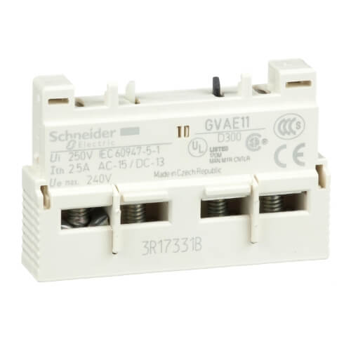 Спомагателен контакт за моторна защита GV 1NO+1NC преден монтаж - SCHNEIDER ELECTRIC TeSys GV3 GVAE11