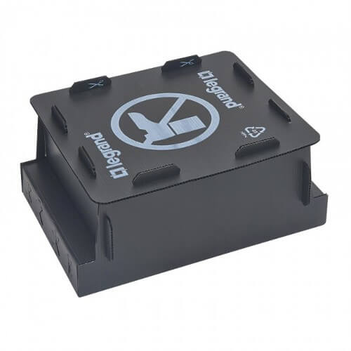Конзола PVC за замазка за подова кутия 12М - Legrand Ecobox 88170