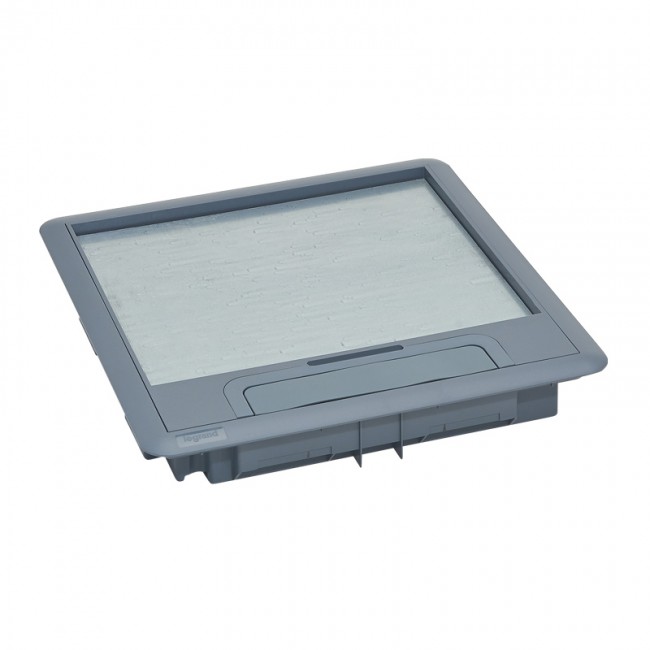 Капак за подова кутия с рамка  16/24М PVC - Legrand Floor box 88002