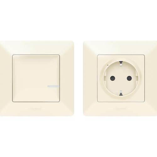 Допълнителен свързан пакет ( контакт шуко + безжичен ключ) - Legrand Valena Life with Netatmo 752254