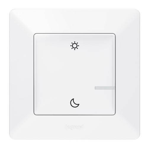 Безжичен сценариен ключ "Събуждане/Заспиване" - Legrand Valena Life with Netatmo 752189