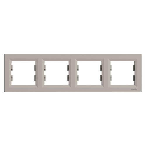 Рамка 4х  Бронз - SCHNEIDER ELECTRIC Asfora EPH5800469