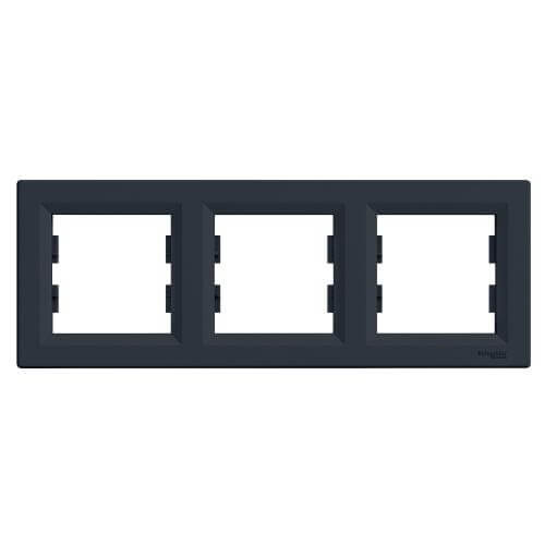 Рамка 3х  Антрацит - SCHNEIDER ELECTRIC Asfora EPH5800371