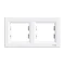 Рамка 2х  Бяла - SCHNEIDER ELECTRIC Asfora EPH5800221