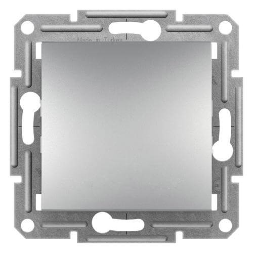 Девиаторен ключ 10А  без рамка Алуминий - SCHNEIDER ELECTRIC Asfora EPH0400161