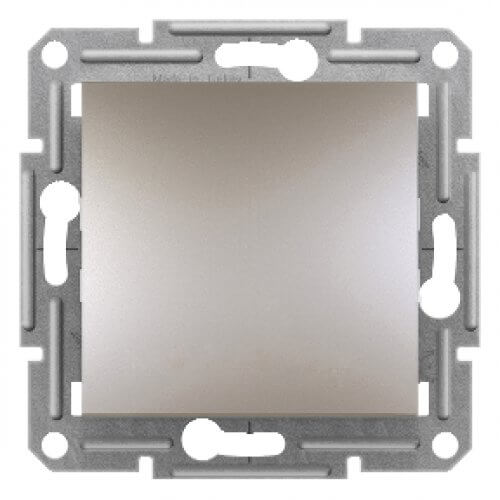 Еднополюсен ключ 10А  без рамка Бронз - SCHNEIDER ELECTRIC Asfora EPH0100169