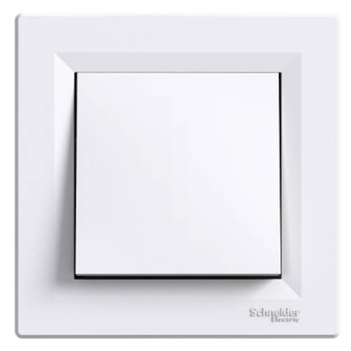 Еднополюсен ключ 10А  Бял - SCHNEIDER ELECTRIC Asfora EPH0100121