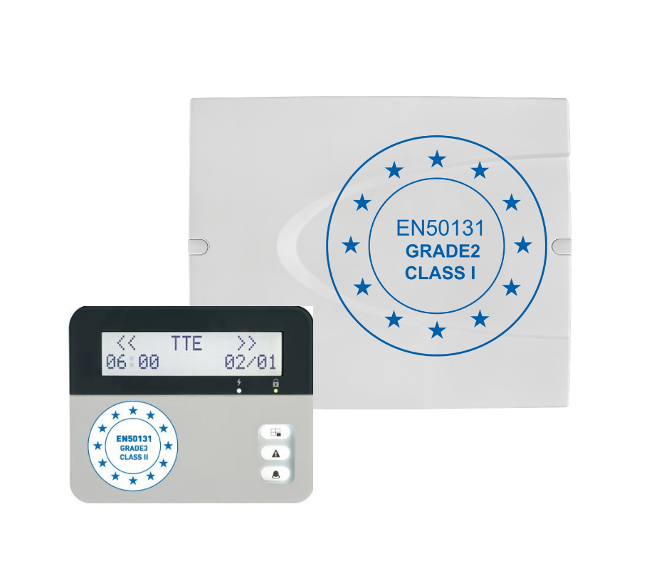 Комплект контролен панел Eclipse 32 PTC с клавиатура LCD 32 PR - Teletek Electronics Eclipse 32 PTC
