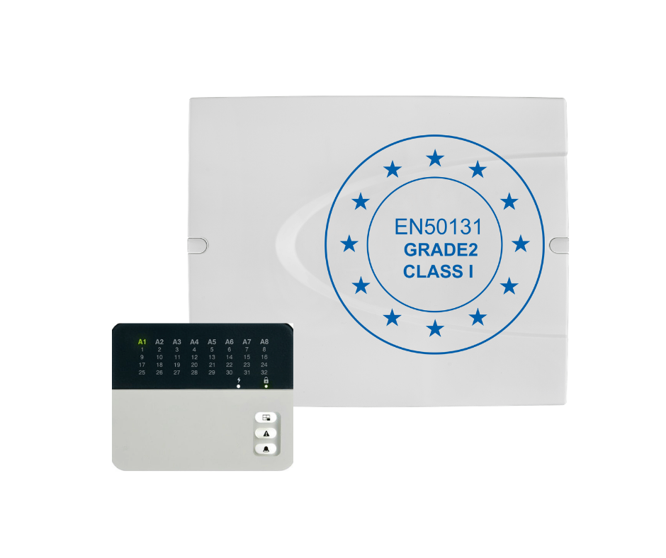 Комплект контролен панел Eclipse 32 PTC с клавиатура LED 32 - Teletek Electronics Eclipse 32 PTC