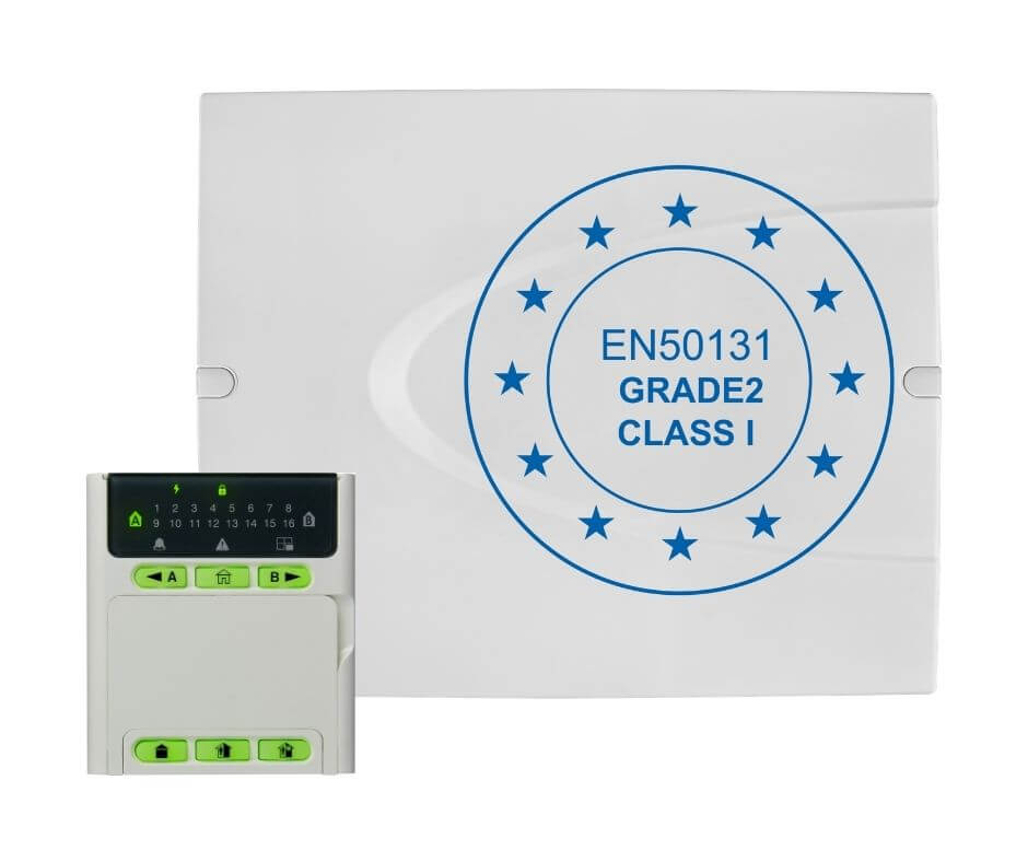 Комплект контролен панел Eclipse 16 PTC с клавиатура LED 16А - Teletek Electronics Eclipse 16 PTC