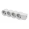 Разклонител 4x 2P+E Шуко, без кабел, цвят Бял - Legrand Standart 694575