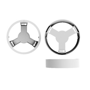 Рамка за открит монтаж DL protect DN 190 - LEDVANCE DL IP44 FRAME DN 190 WT LED709942