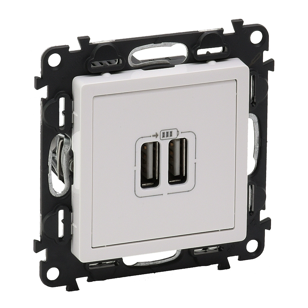 Контакт 2xUSB 1500mA Бял - Legrand Valena Life 753112