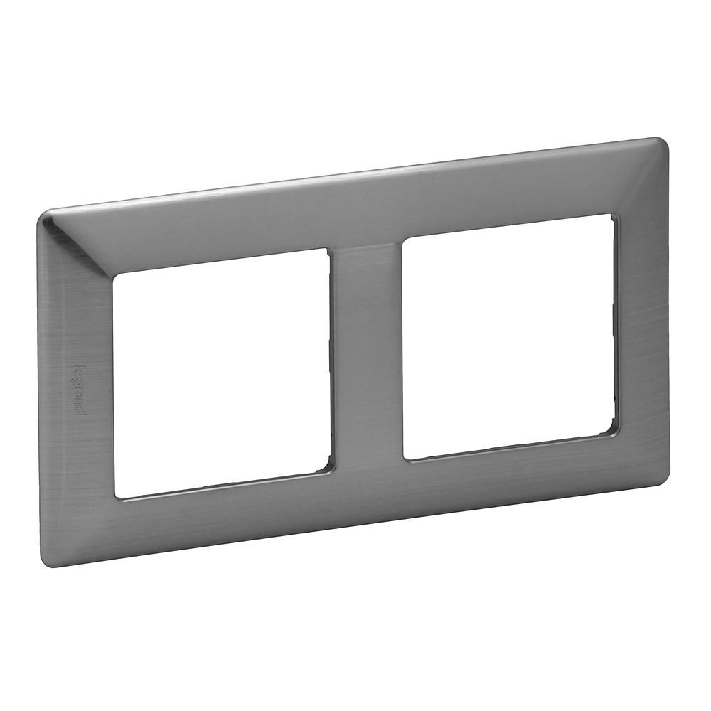 Рамка 2х Инокс - Legrand Valena Life 754152