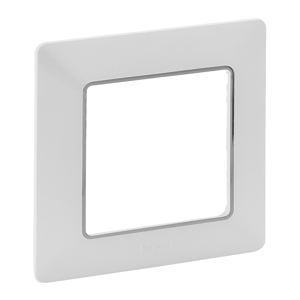 Рамка 1х Бял Хром - Legrand Valena Life 754031