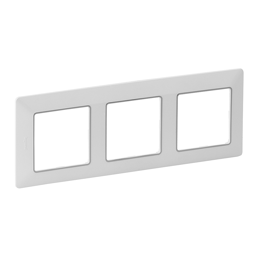 Рамка 3х Бял Хром - Legrand Valena Life 754033