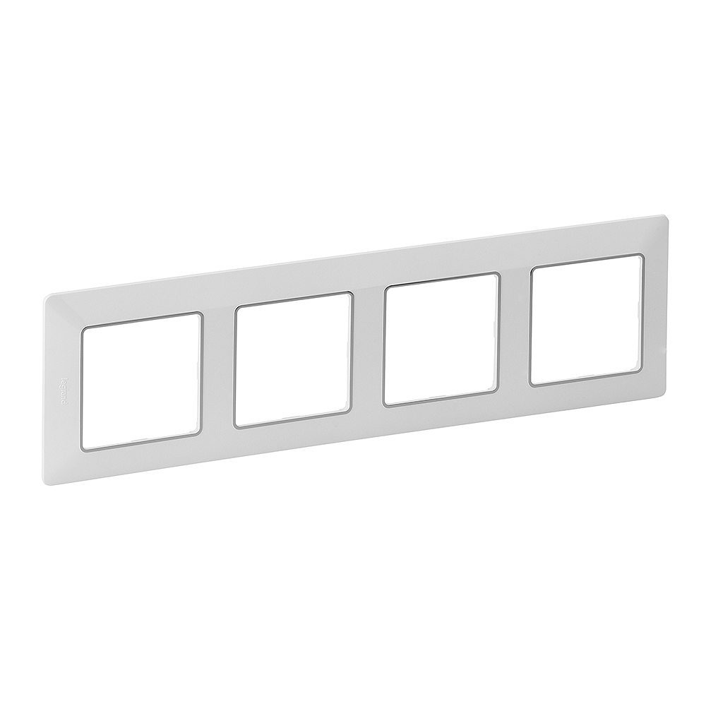 Рамка 4х Бял Хром - Legrand Valena Life 754034