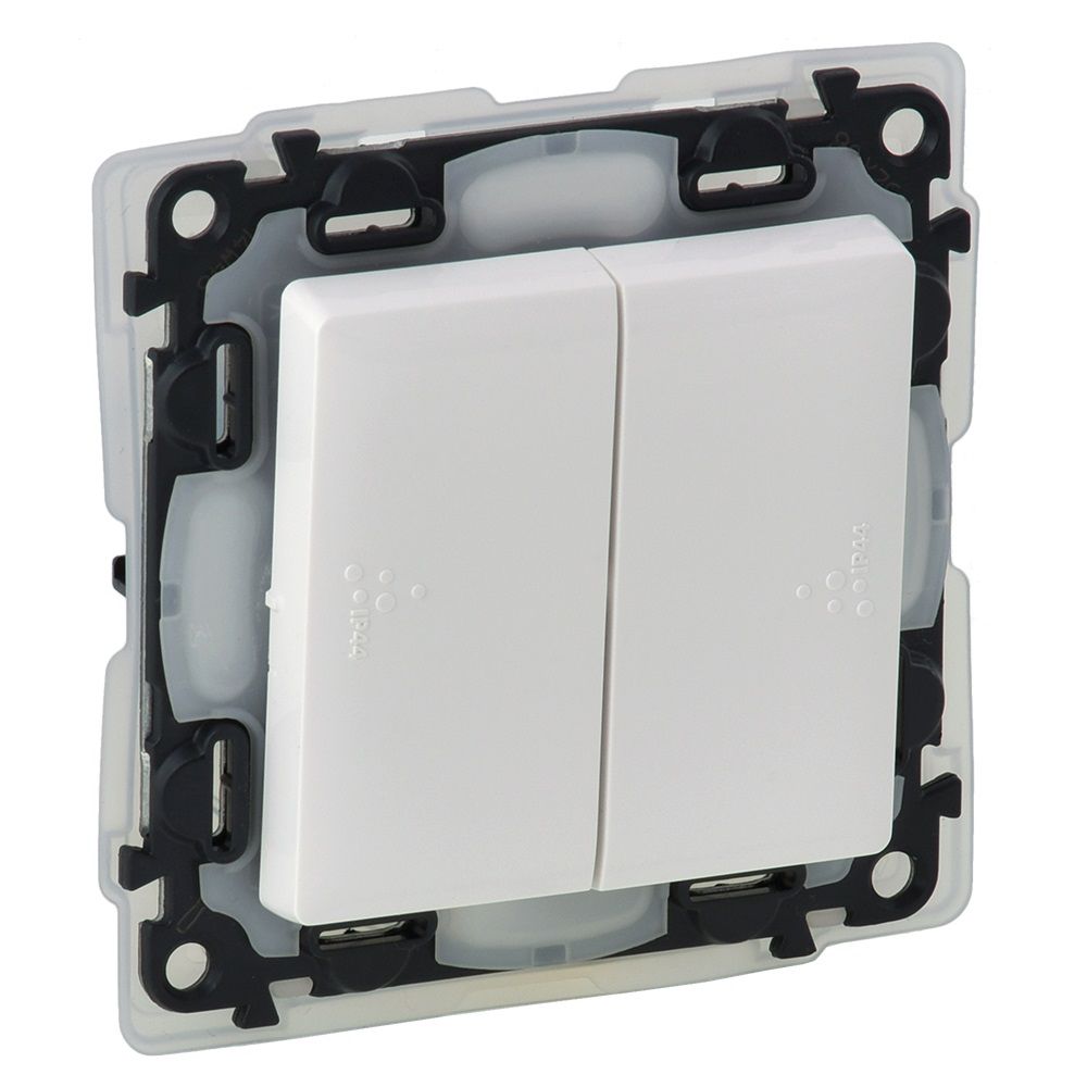 Сериен ключ Бял IP44 - Legrand Valena Life 752155