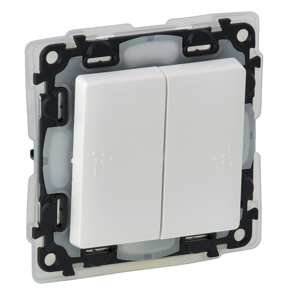 Сериен девиаторен ключ Бял IP44 - Legrand Valena Life 752158