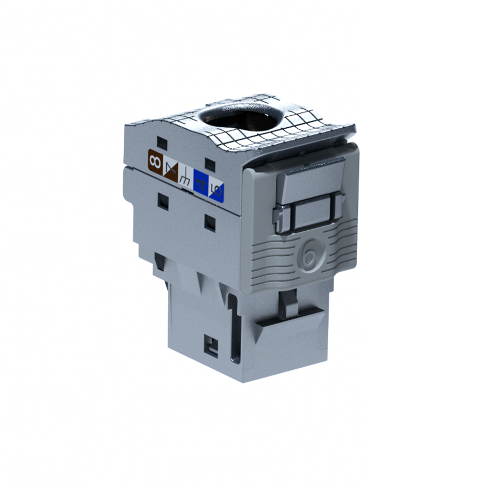 Конектор C6 STP 1xRJ45 - Legrand Linkeo C 632907